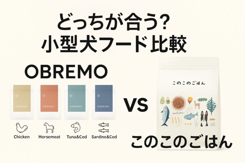 このこのごはん オブレモ どっちがいい